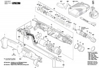 Bosch 0 602 492 608 Angle Exact 14-420 Cordless Screw Driver Spare Parts